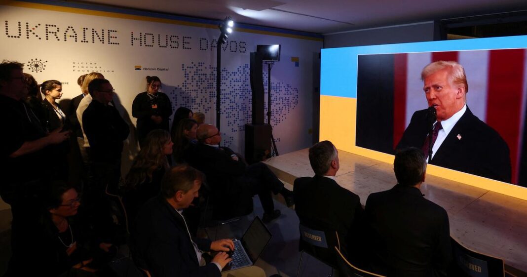 à Davos, les Américains tentent de rassurer les Européens sur la politique Trump