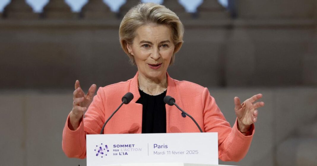 L'UE veut mobiliser 200 milliards d'euros pour les investissements dans l'IA