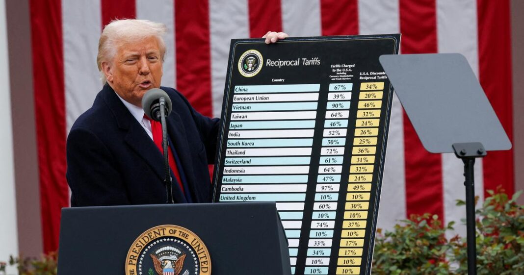 la cour d’appel autorise Trump à continuer de percevoir des droits de douane en vertu d’une loi d’urgence, le temps de se prononcer sur le fond