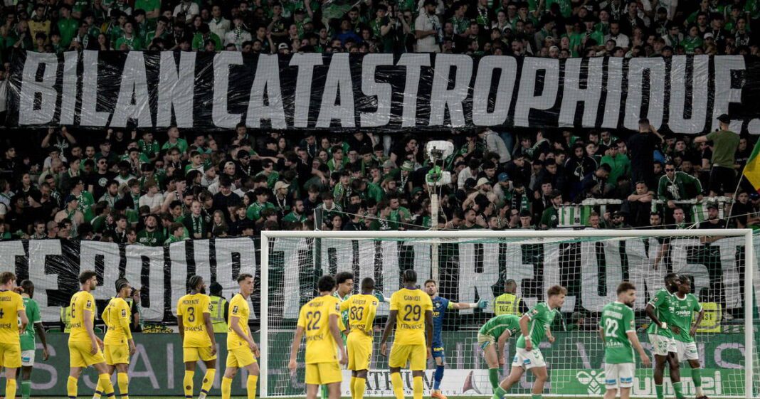 Saint-Etienne relégué en Ligue 2, son entraîneur «prend l’entière responsabilité de ce rendez-vous manqué» – Libération