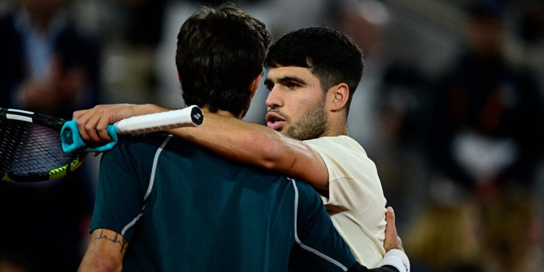 EN DIRECT | Roland-Garros 2025 : Alcaraz qualifié pour la finale après l’abandon de Musetti, duel à venir entre Sinner et Djokovic