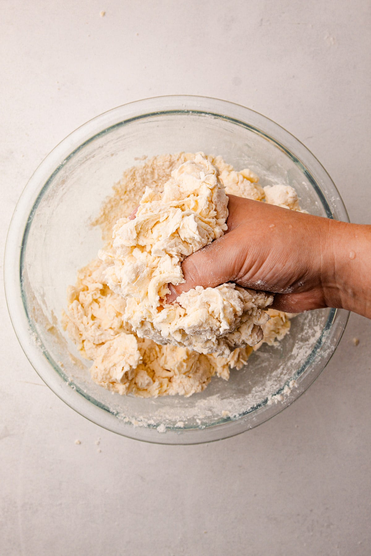 Formation de la pâte
