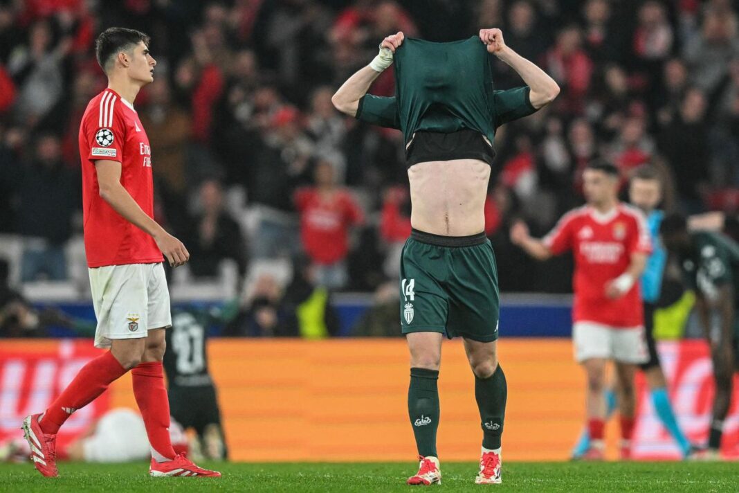 le résumé de l’élimination de Monaco face au Benfica Lisbonne lors des barrages