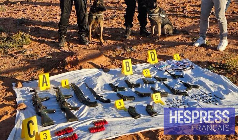 les services de sécurité découvrent une cache d'armes