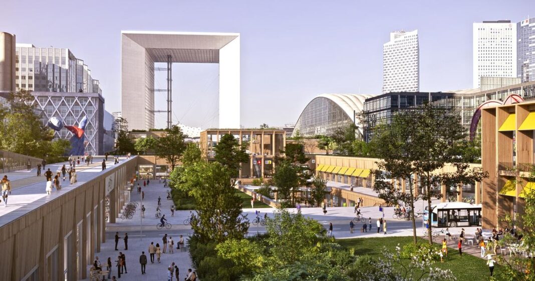 Bars, végétalisation, comedy clubs... Le plan de la Défense pour se réinventer d’ici 2050