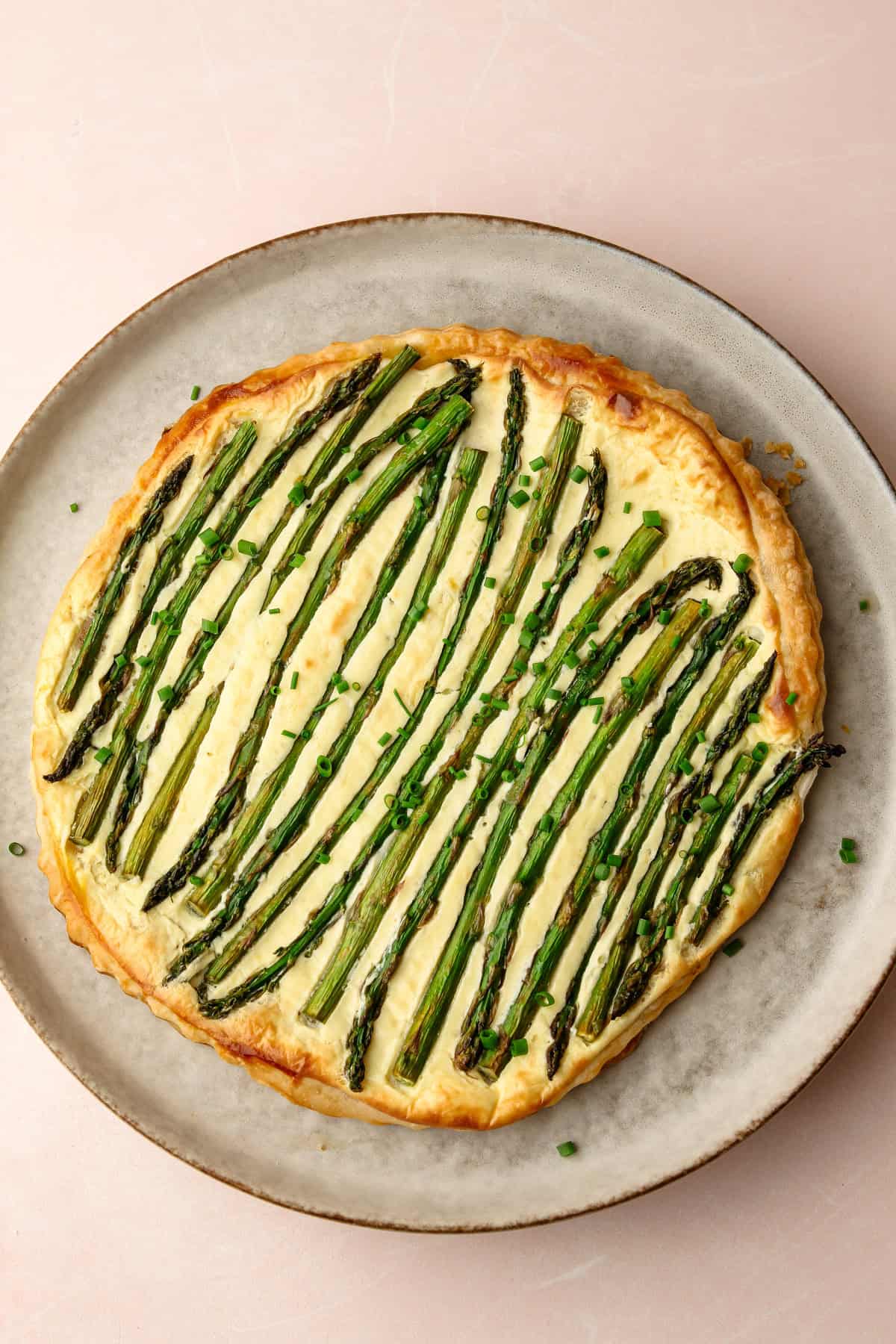 Tarte servie