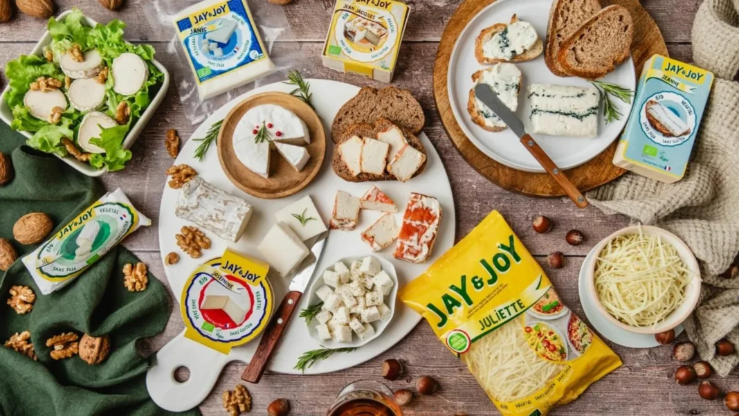 La France devient la championne européenne du fromage vegan