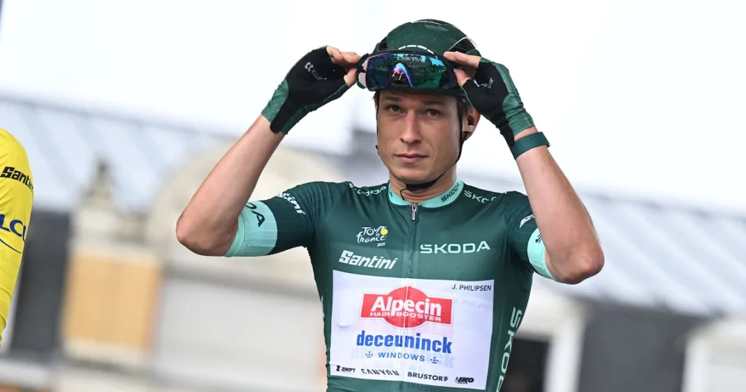 le maillot vert Jasper Philipsen abandonne après une violente chute – Libération