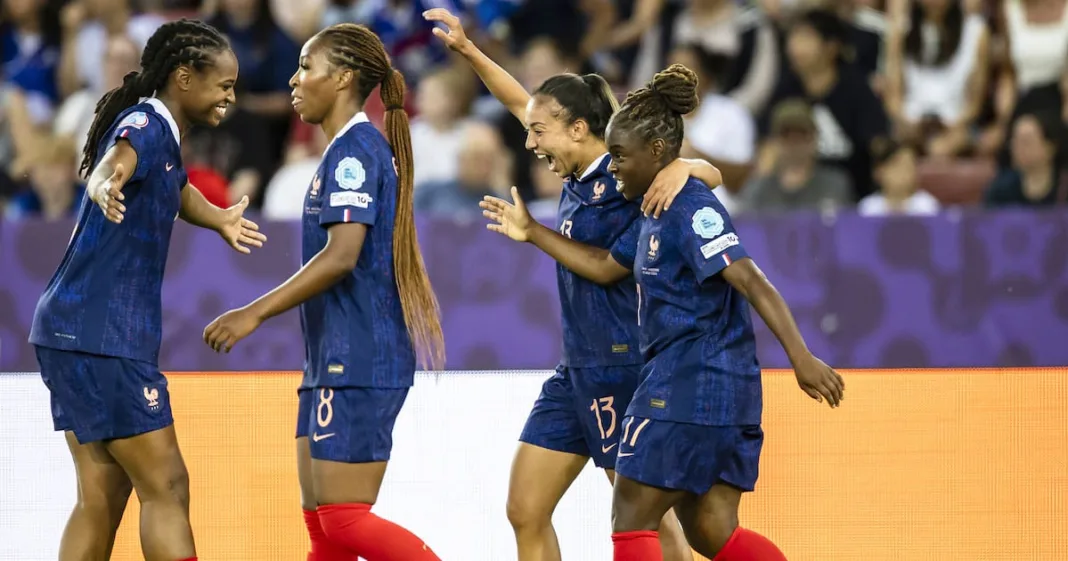 face à des Bleues agressives et conquérantes, les Anglaises asphyxiées – Libération