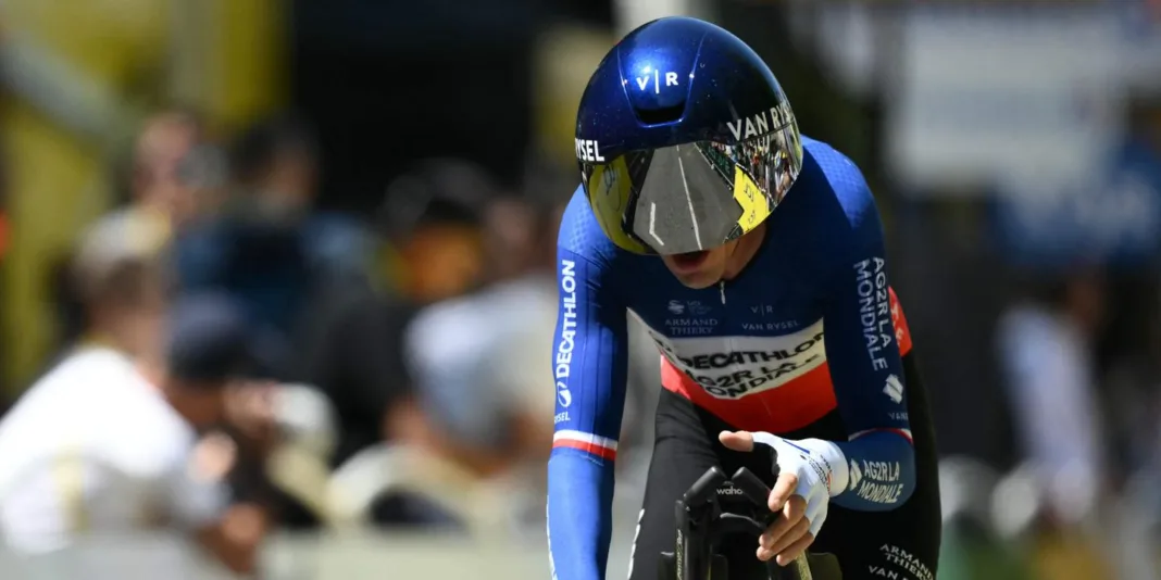 EN DIRECT | Tour de France 2025 : le Français Bruno Armirail bien placé du contre-la-montre autour de Caen avant le passage des leaders