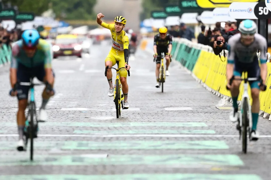 Tour de France 2025 : le classement général complet à l’issue de la 21e et dernière étape